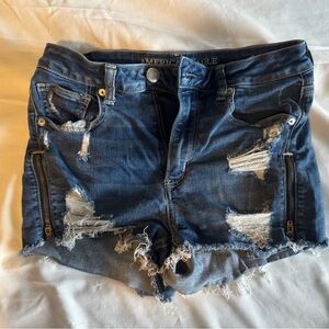 American Eagle Outfitters Blue Denim Shorts
